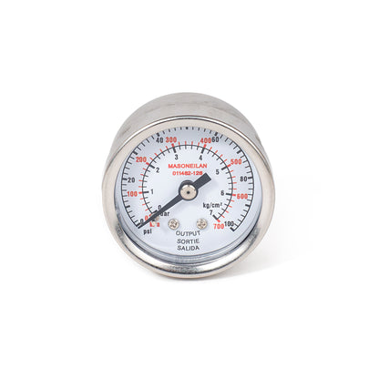 Output Gauge, 0-100psi
