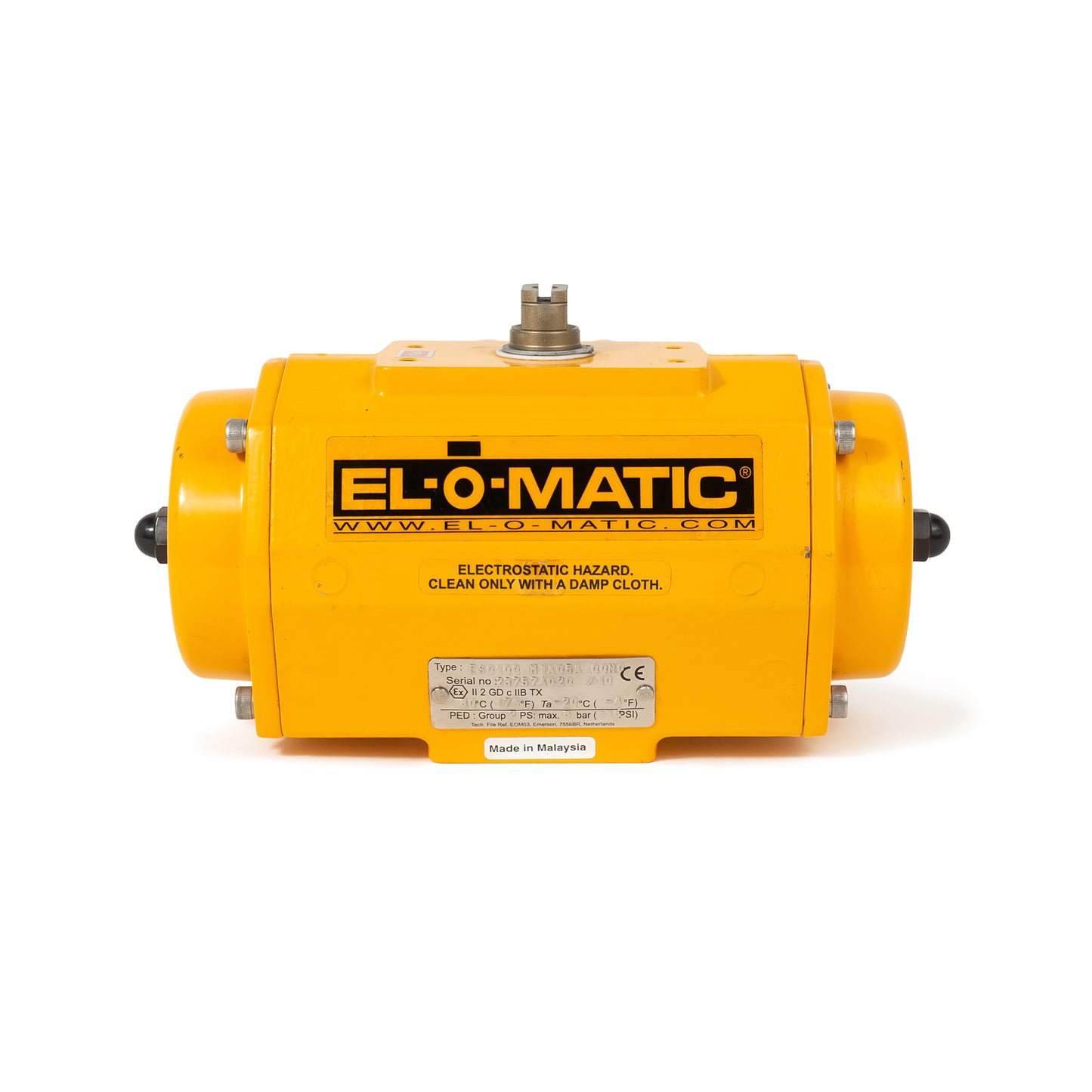 Elomatic Pneumatic Valve Actuator ES0100.M1A05A.00N0