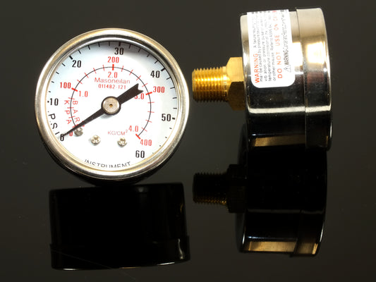 Instrument Gauge, 0-60psi